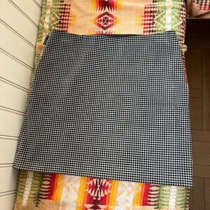 Agnès B mini skirt gingham